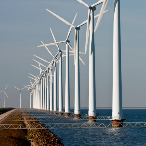 Wind, turbines, off-shore