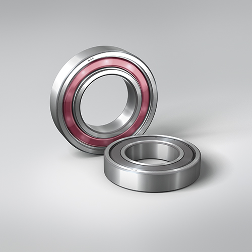 Deep Groove Ball Bearing, Spacea, Molded-Oil, 2Comp