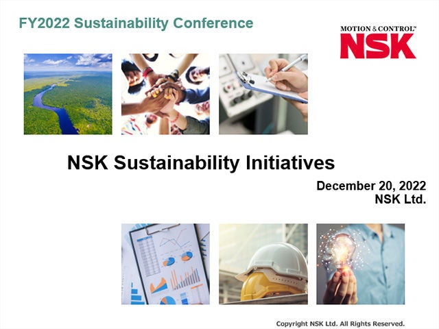 FY2022 Sustainability Conference (December 20, 2022)