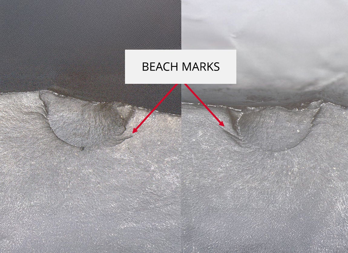Hoop stress bearing fractures