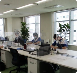 事務所の様子