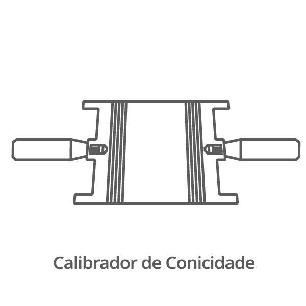 Calibrador cônico