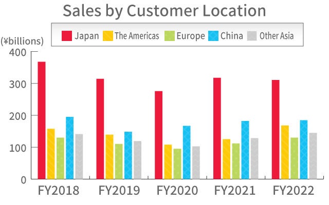 Sales by Customer Location