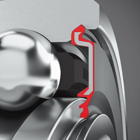 Ball Bearing, DG Seal, Drawing Sealing, DG Seal DG, Close-up