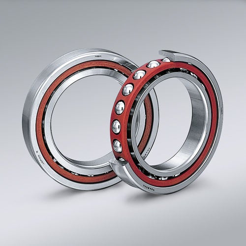 ACBB, Phenolic Cage, 2Comp NSK’s high precision ACBB series of angular contact ball bearings