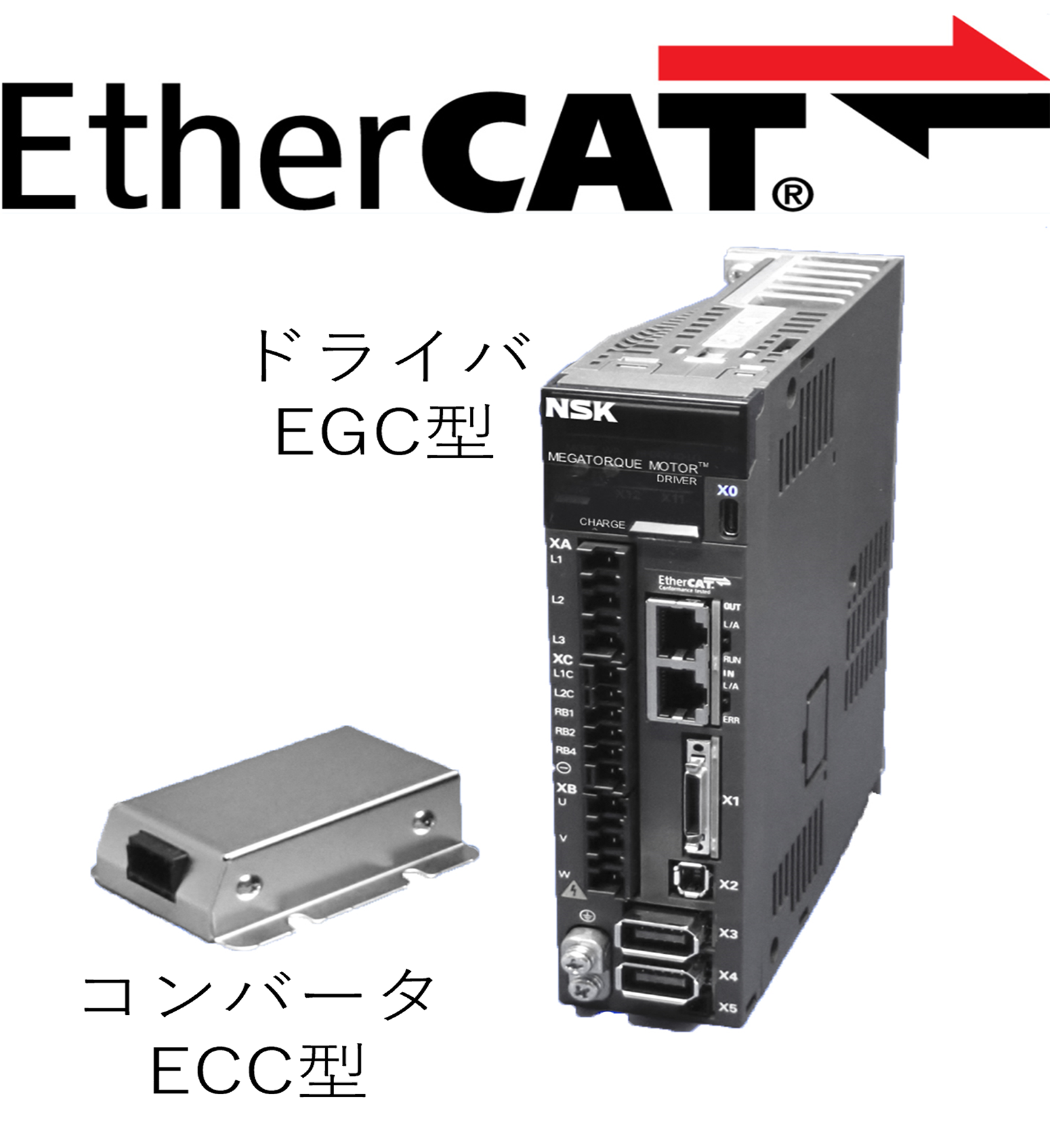 図2　ドライバEGC型、コンバータECC型