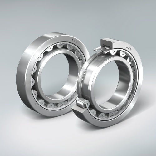 Cylindrical Roller Bearings, CRB, EW, Steel Cage, 2Comp, Illustration, 500x500, JPG