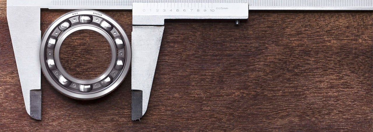 Bearing being measured
