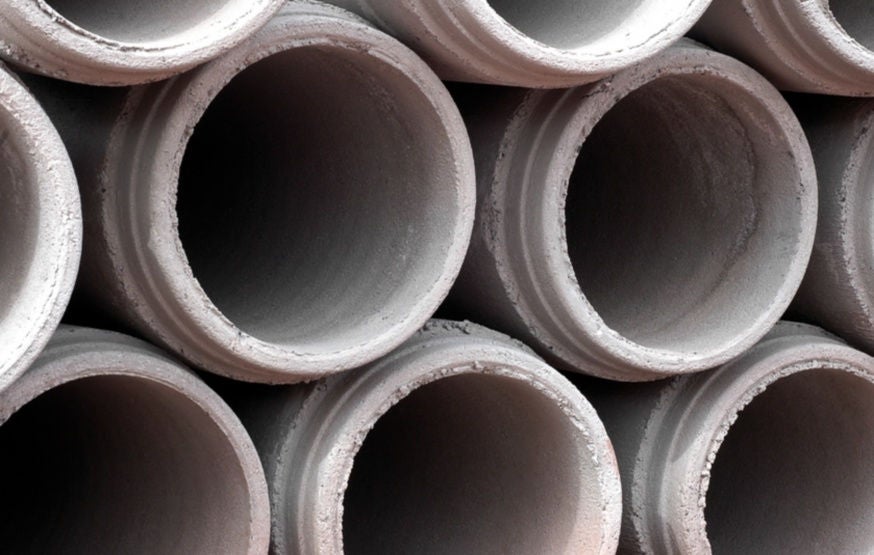 Cement, concrete pipe Cement, concrete pipe