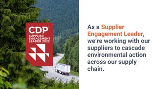 CDP Supplier Engagement Leader 2022