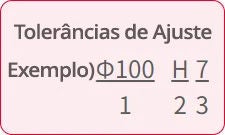 Exemplo de código para ajuste de tolerância do diâmetro do furo/diâmetro externo da carcaça (Φ100H7).