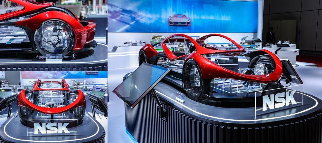 NSK’s Booth @Auto Shanghai, New Proposals Geared for the Chinese Market