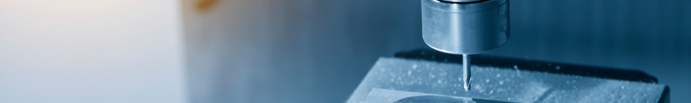 Close up image of CNC Machine Tool.