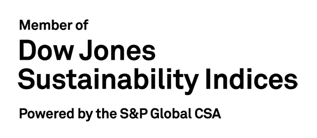 Member of Dow Jones Sustainability Indices