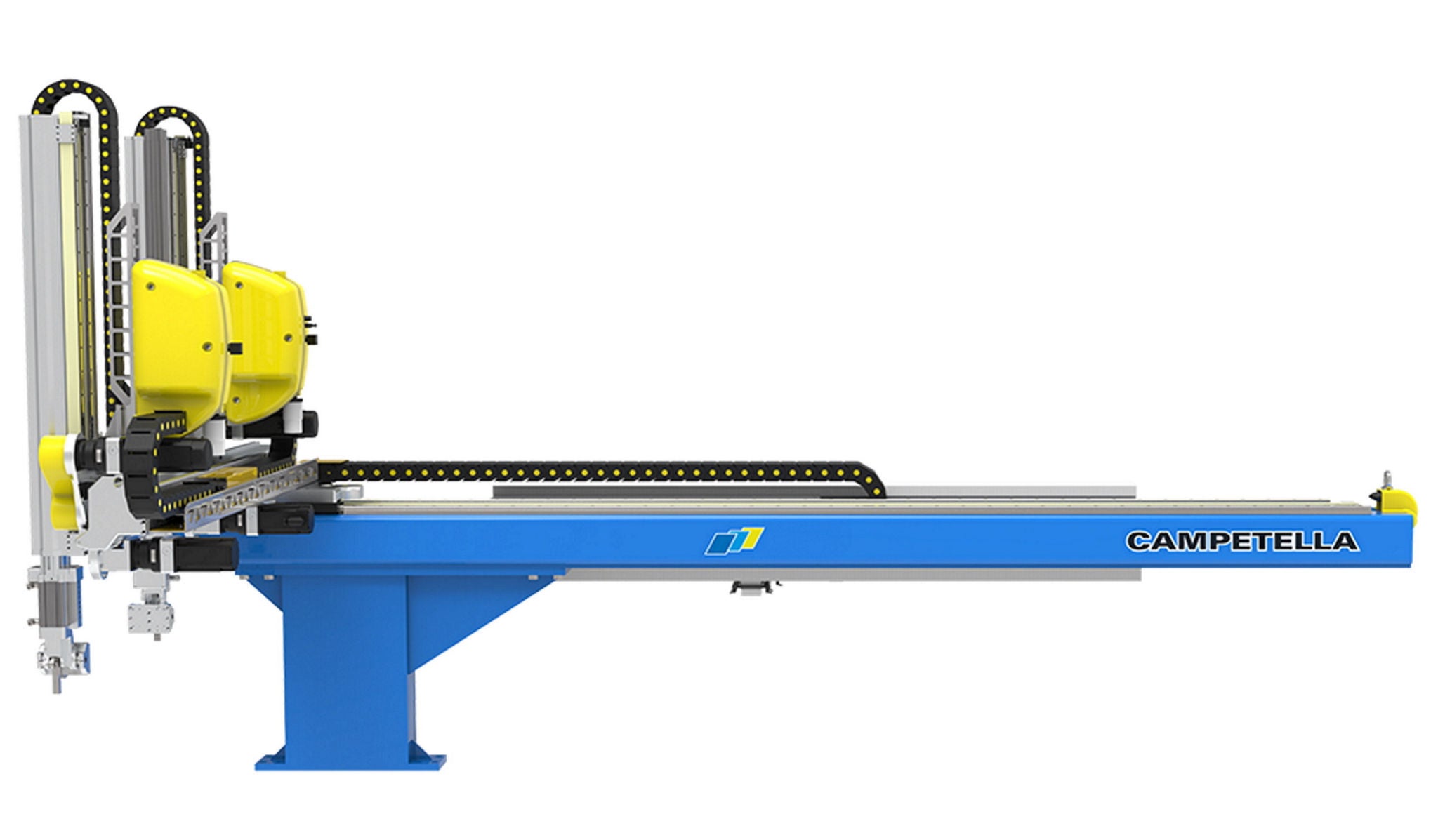 Cartesian Robot cl2w x series campetella robotic center Campetella robots for stack-moulding applications