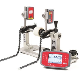 Laser Alignment Tool, Maintenance Tools AIP+, Shaft Alignment NSK’s LAS-Set laser alignment tool for shafts uses dual line lasers for easy set-up