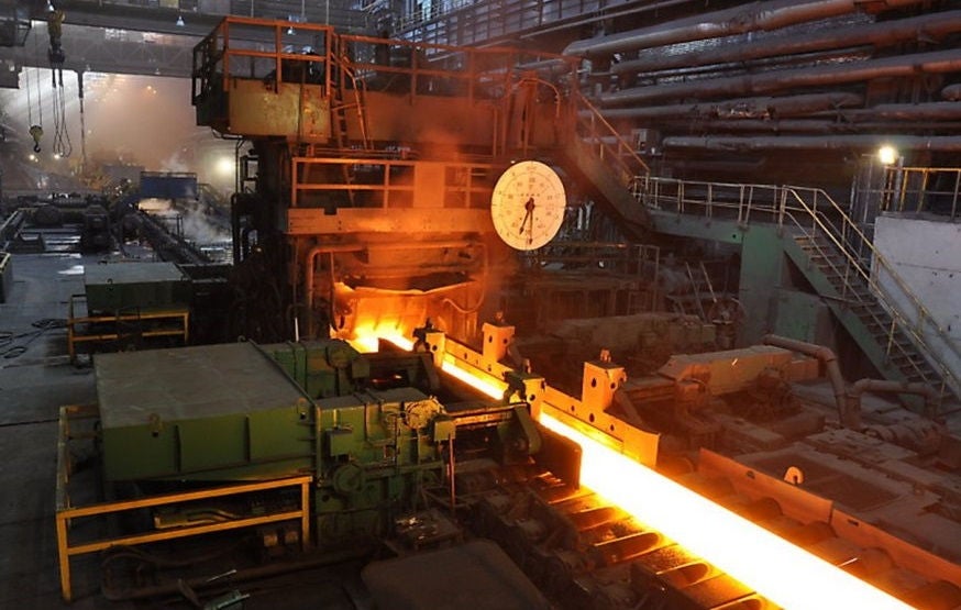 Steel - Metals, hot strip mill, finishing section Steel - Metals, hot strip mill, finishing section