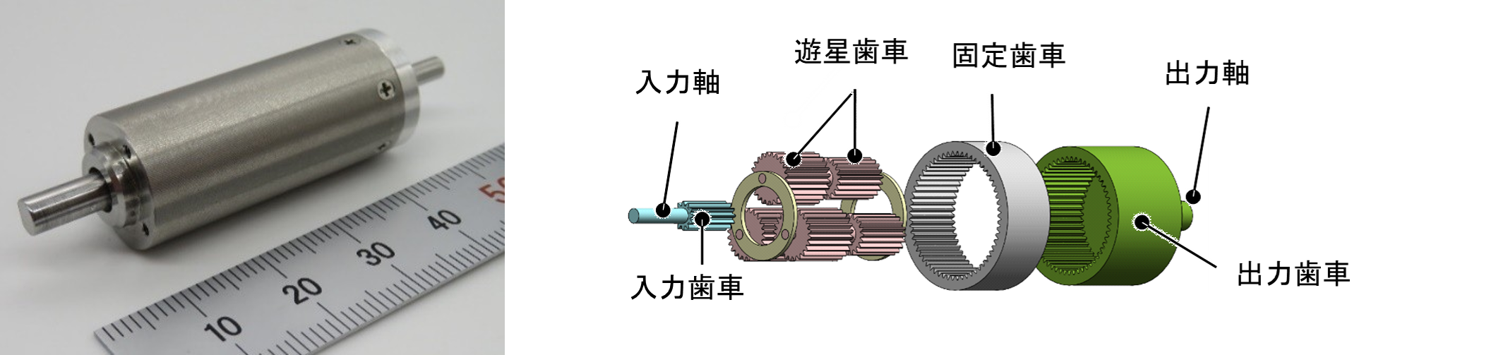 電動メカニカルブレーキ用ボールねじの搭載箇所