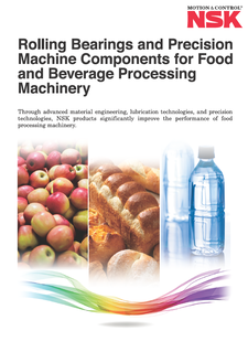 Rolling Bearings and Precision Machine Components for Food and Beverage Processing Machinery