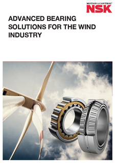 ADVANCED BEARING SOLUTIONS FOR THE WIND INDUSTRY