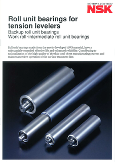 Roll Unit Bearings for Tension Levelers