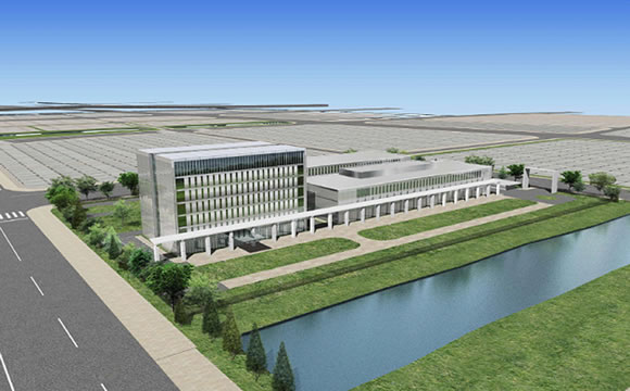 Image of the finished building