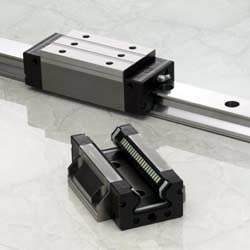 Light Preload Roller Guides for RA Roller Guide Series