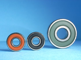 Low-Torque, Deep Groove Ball Bearings with Highly Dust Resistant Seal for Use in Room Air Ventilation Systems