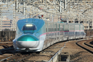 
The E5 Shinkansen Bullet Train

