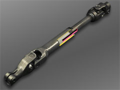 High Durability, High Rigidity, Slideable Intermediate Shaft for Column-Type Electronic Power Steering
