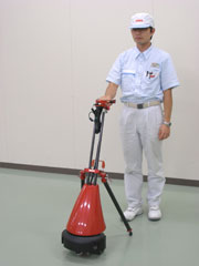 NSK Develops a Portable Guide Robot with Automatic Obstacle Avoidance
