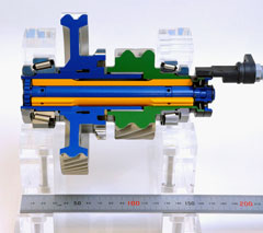 Cutaway Model of the Unit Developed