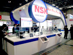 セミコン・ジャパン2013 NSKブース