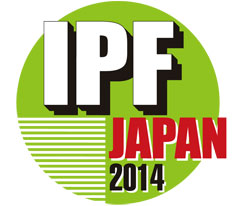 Exhibit at IPF Japan 2014 logo