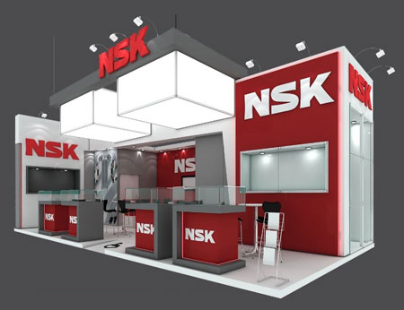 NSK booth image