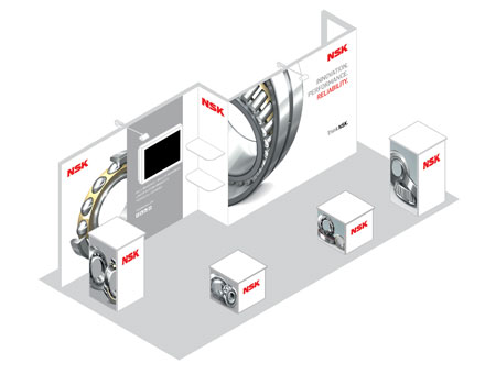 NSK Booth image