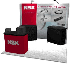 NSK booth image