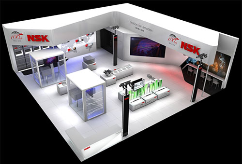 NSK booth image