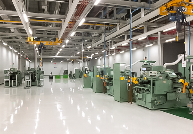 Clean, automated plant