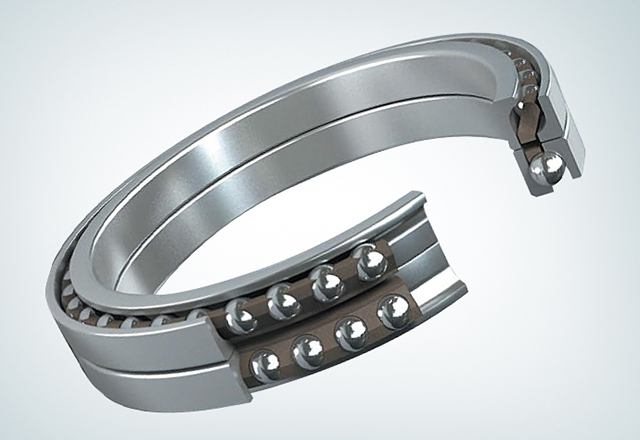 High Stiffness Thin-Section Angular Contact Ball Bearings