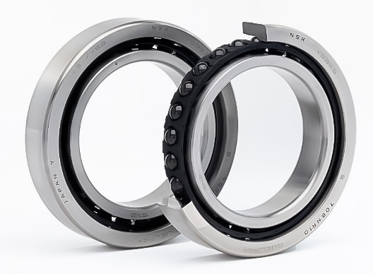 Ultra-High Speed Angular Contact Ball Bearings with SURSAVE Cage for Main Tool Spindle