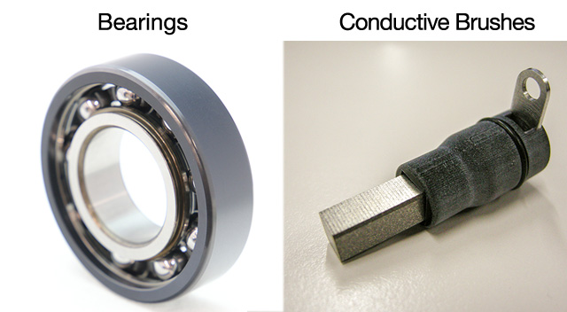 
Electrical Erosion Resistant Solutions for eAxles: Polymer Coated Bearings, Overmolded Bearings, Conductive Brushes
