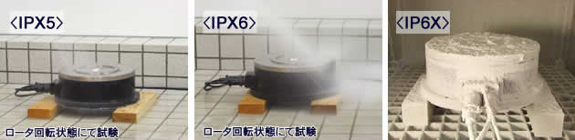 PNZシリーズの保護等級