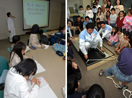 「まさつ教室」の様子