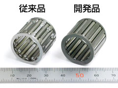 小型軽量プラネタリ用ニードル軸受