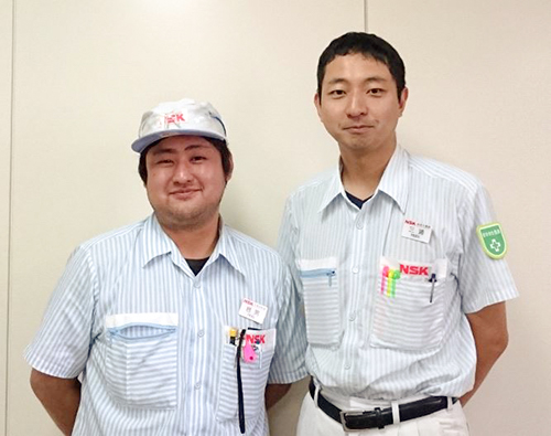 
NSK社員 三浦 宏樹 岩男 忠典

