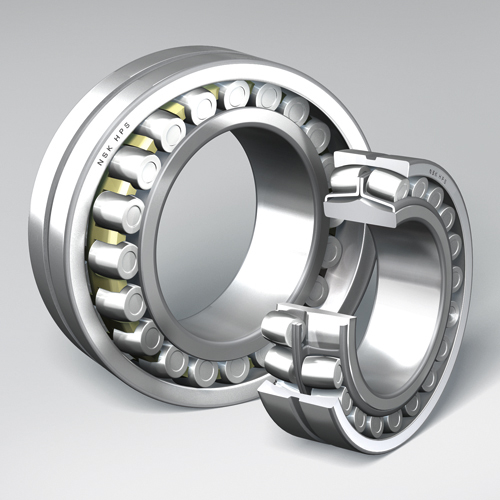 Spherical Roller Bearing, Brass Steel Cage, Cut, 2Comp