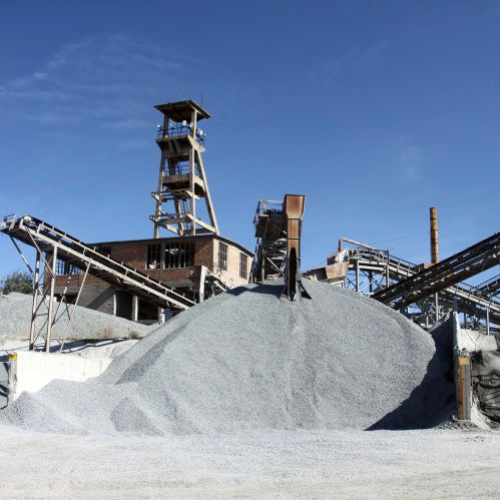 Picture of cement factory
