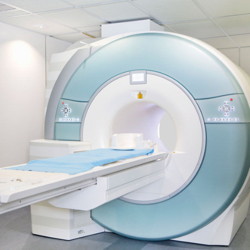 Picture of MRI/diagnostic machine.