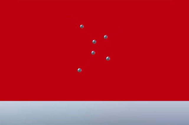 Unityによる「玉が空中でぶつからずに交差するイメージ」のシミュレーション